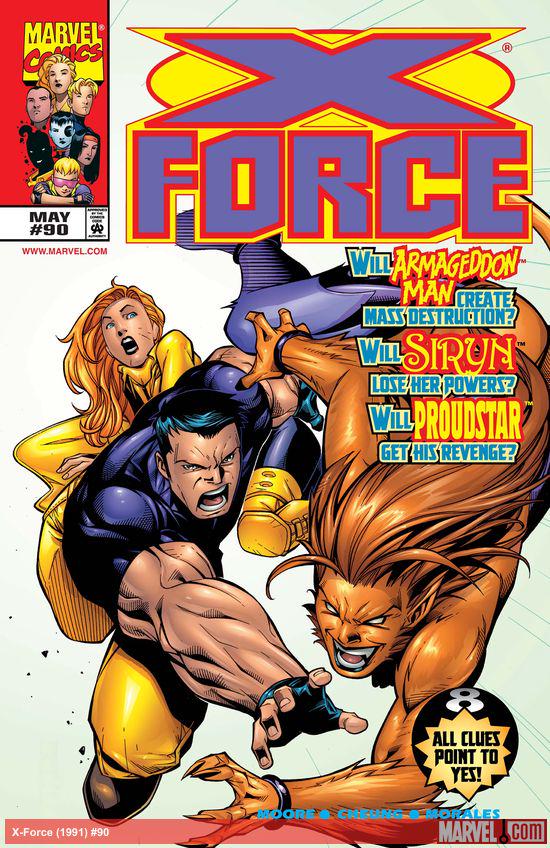 Cover of X-Force #90