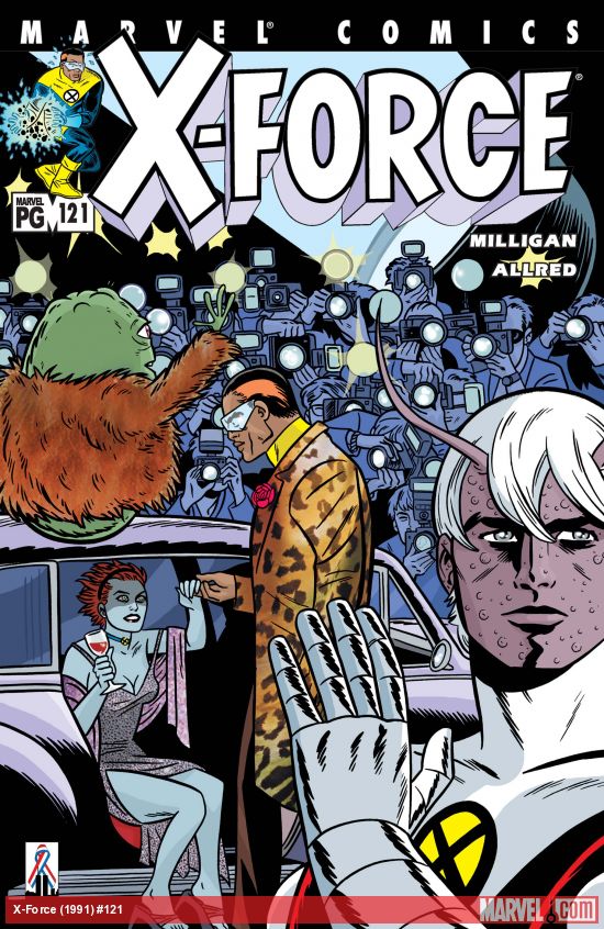 Cover of X-Force #121