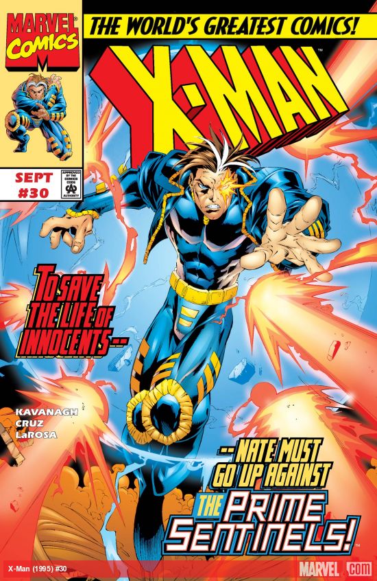 Cover of X-Man #30