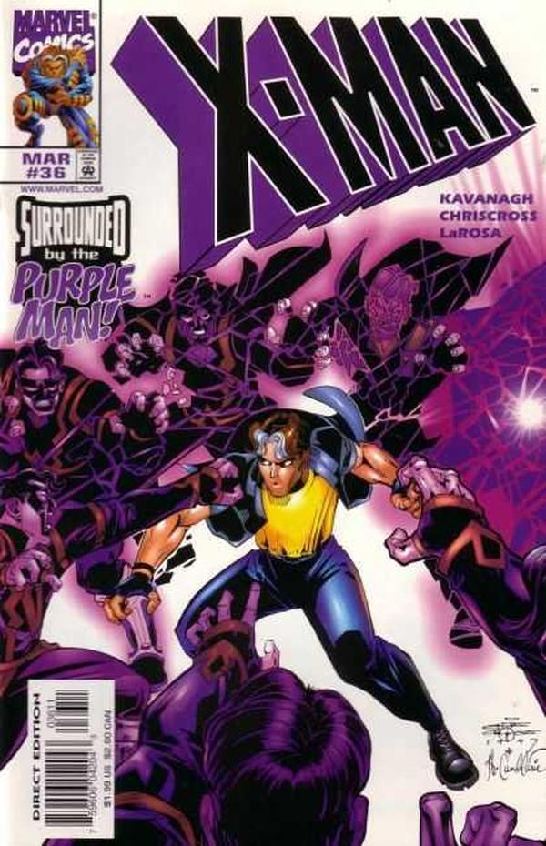 Cover of X-Man #36