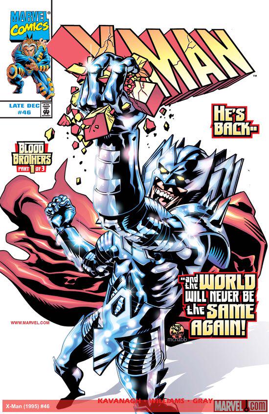 Cover of X-Man #46