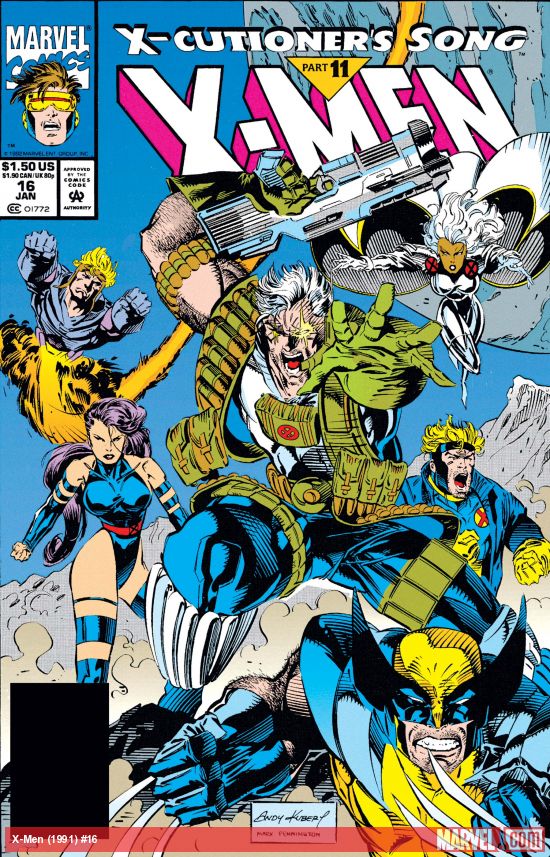 Cover of X-Men #16