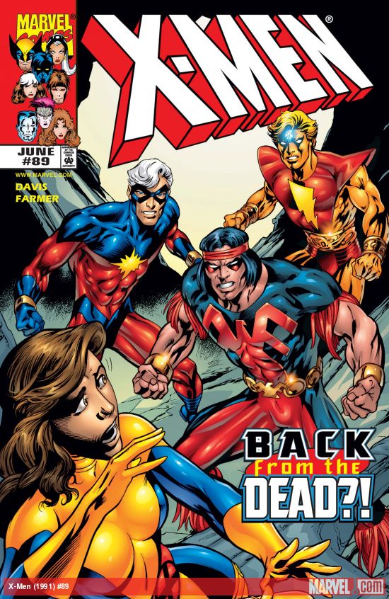 Cover of X-Men #89