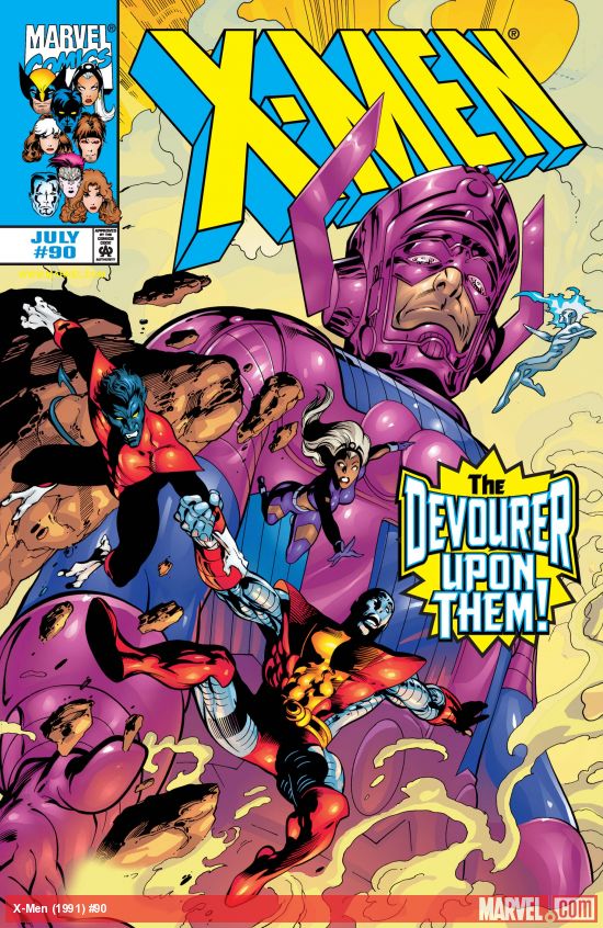 Cover of X-Men #90