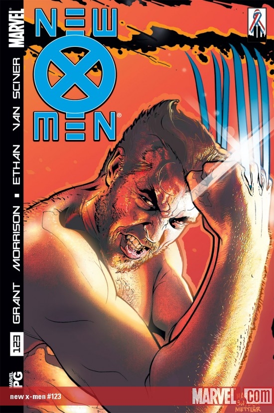 Cover of New X-Men #123