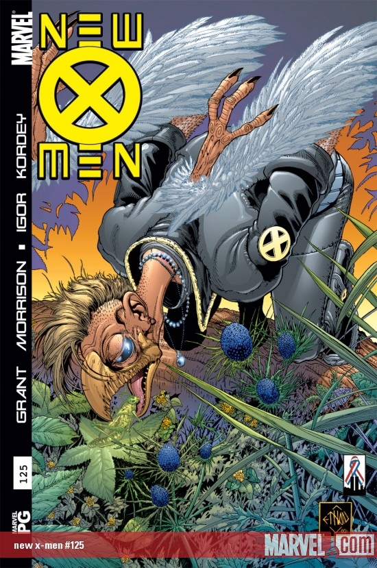 Cover of New X-Men #125