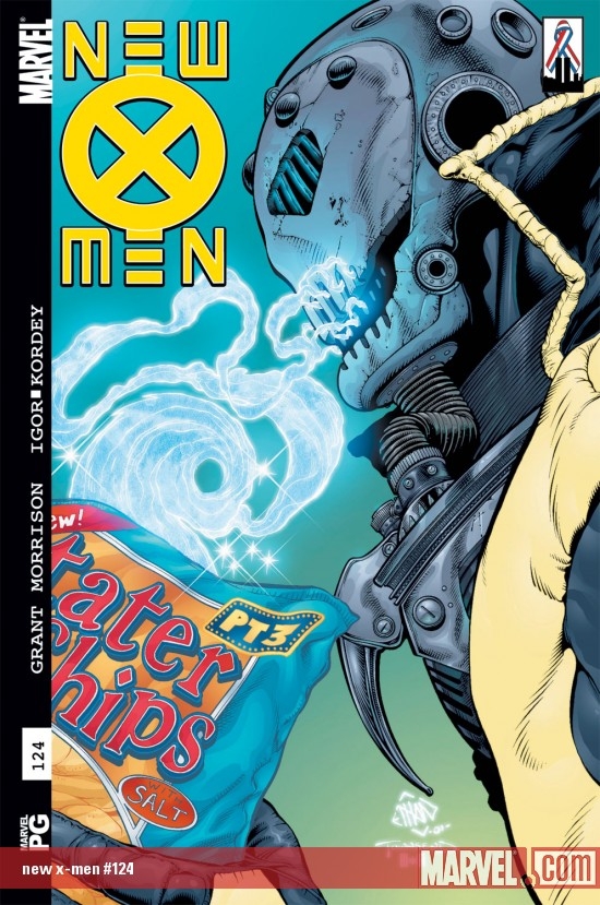 Cover of New X-Men #124