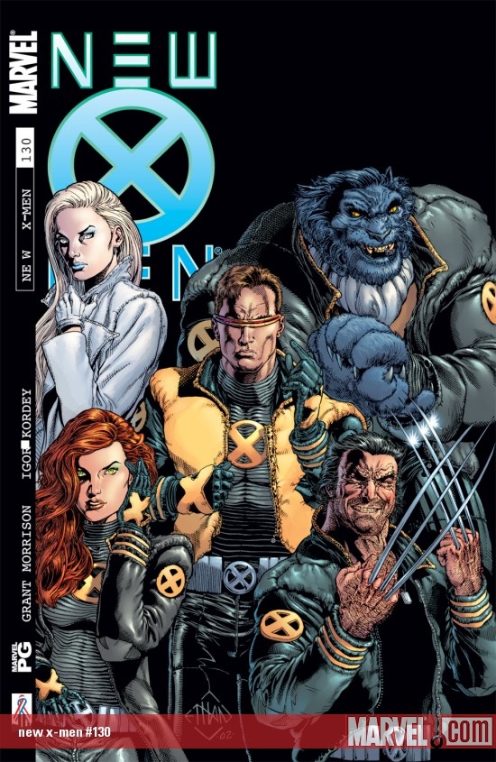 Cover of New X-Men #130