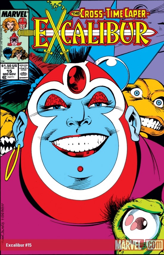 Cover of Excalibur #15