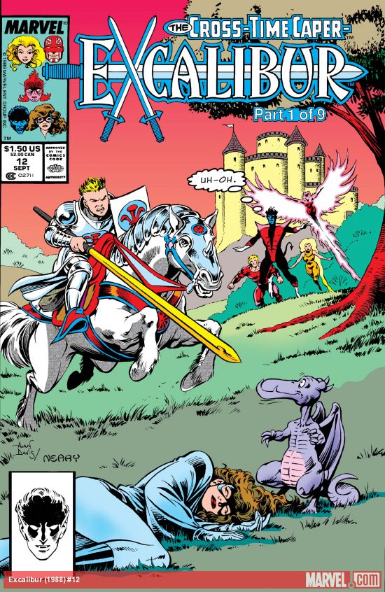 Cover of Excalibur #12