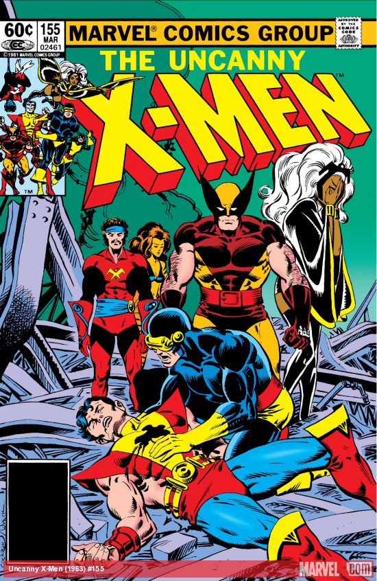 Cover of The Uncanny X-Men #155