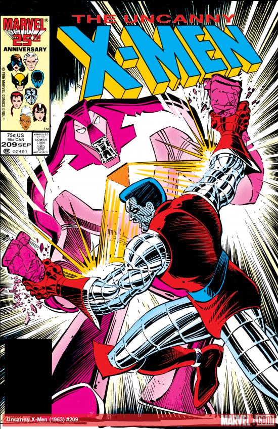Cover of The Uncanny X-Men #209