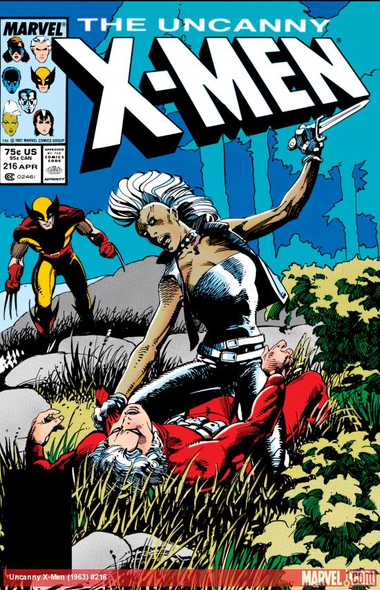 Cover of The Uncanny X-Men #216