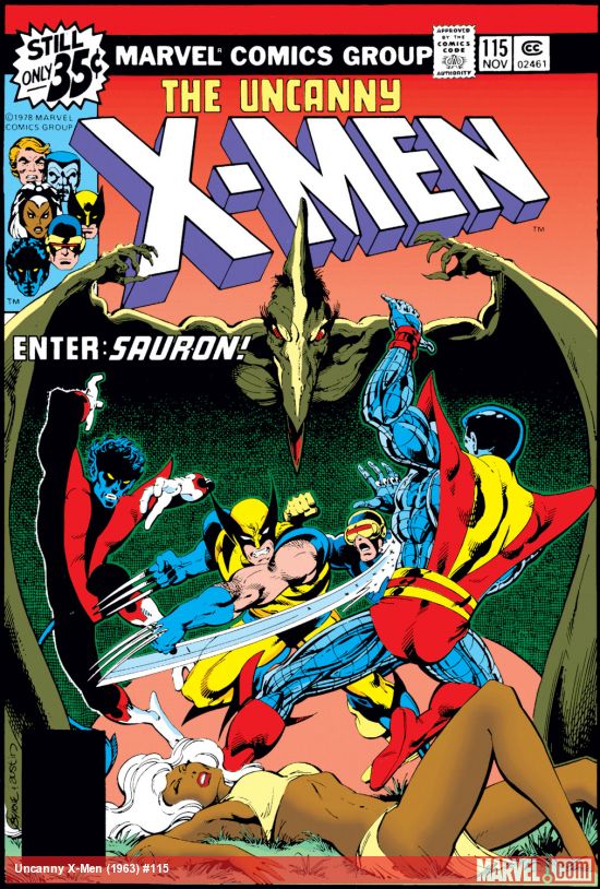 Cover of The X-Men #115