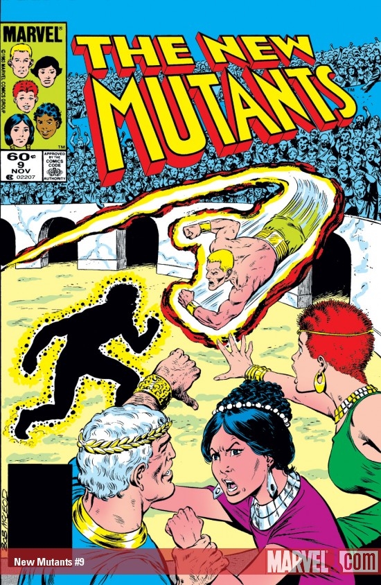 Cover of The New Mutants #9