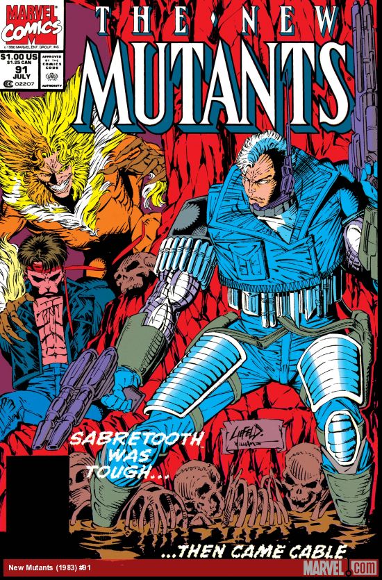 Cover of The New Mutants #91
