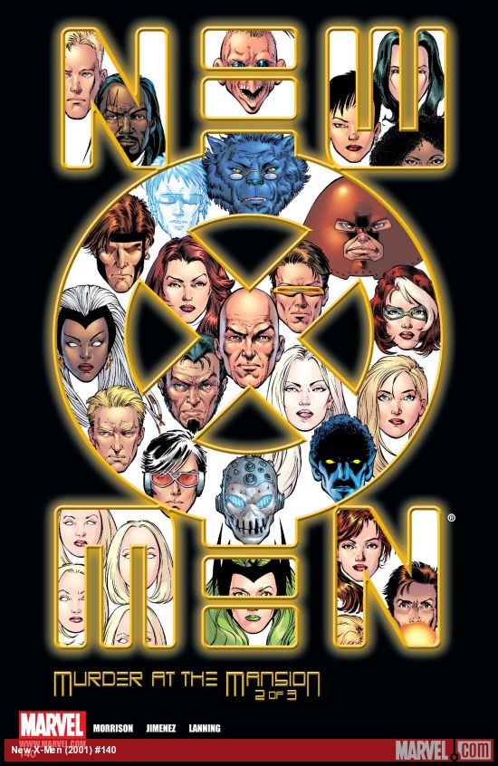Cover of New X-Men #140