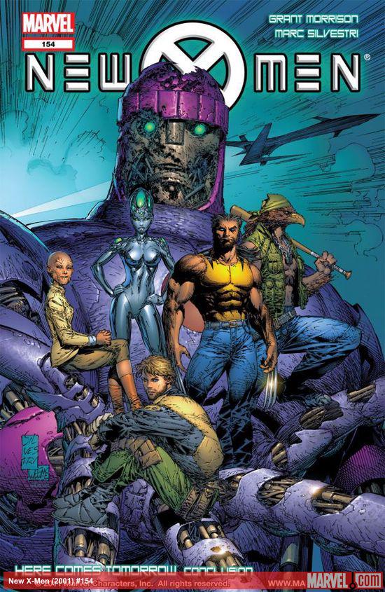 Cover of New X-Men #154