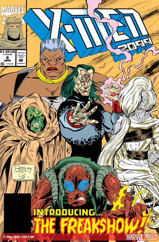 Cover of X-Men 2099 #6