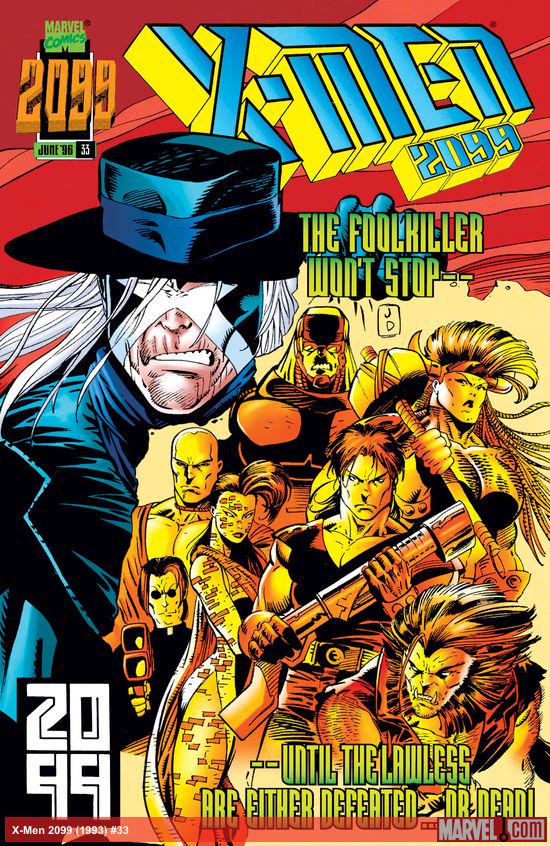 Cover of X-Men 2099 #33