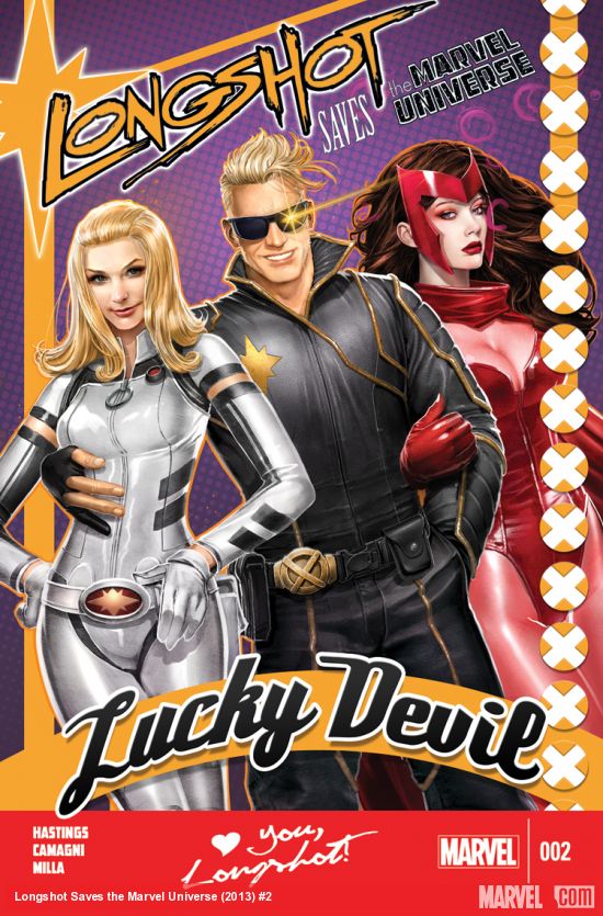 Cover of Longshot Saves the Marvel Universe #2