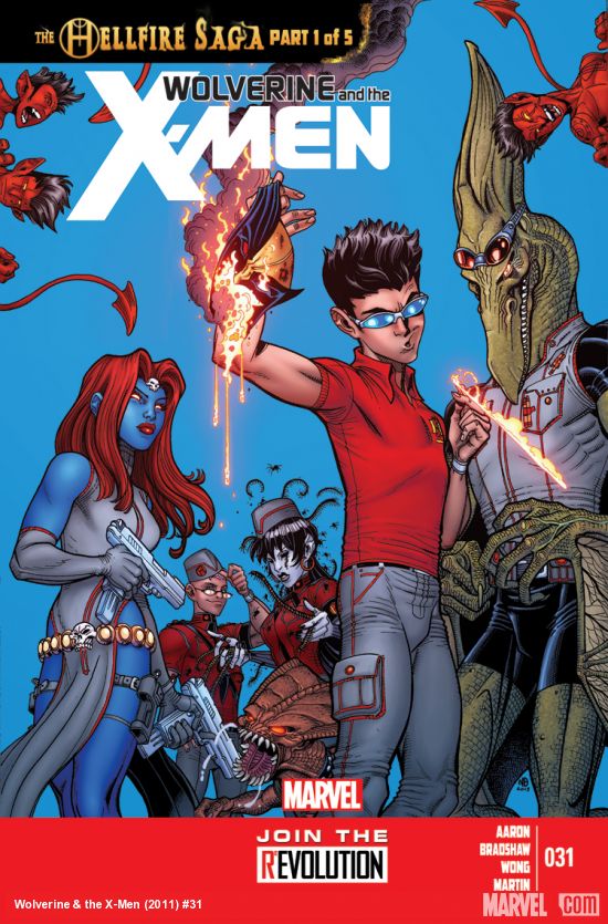 Cover of Wolverine & the X-Men #31