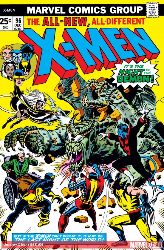 Cover of The X-Men #96
