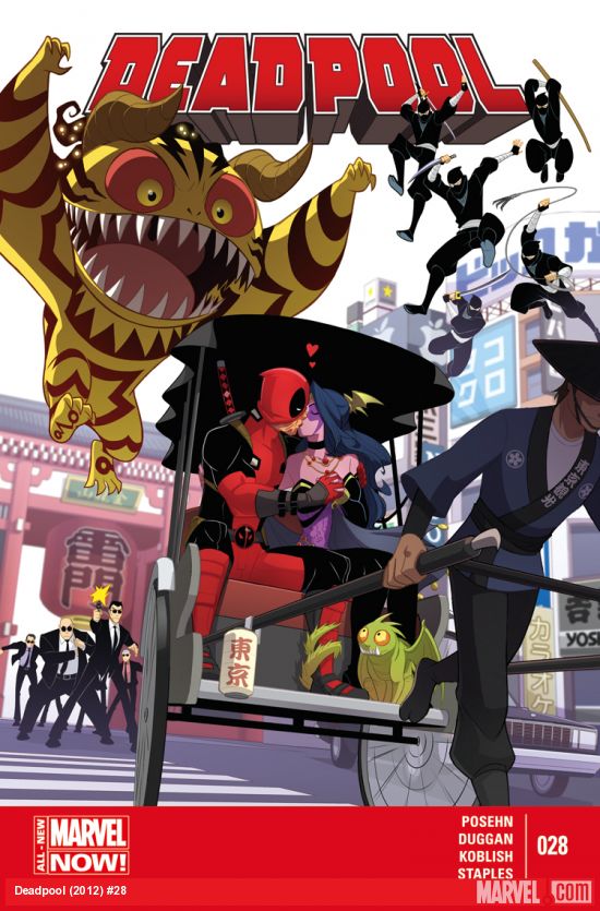 Cover of Deadpool #28