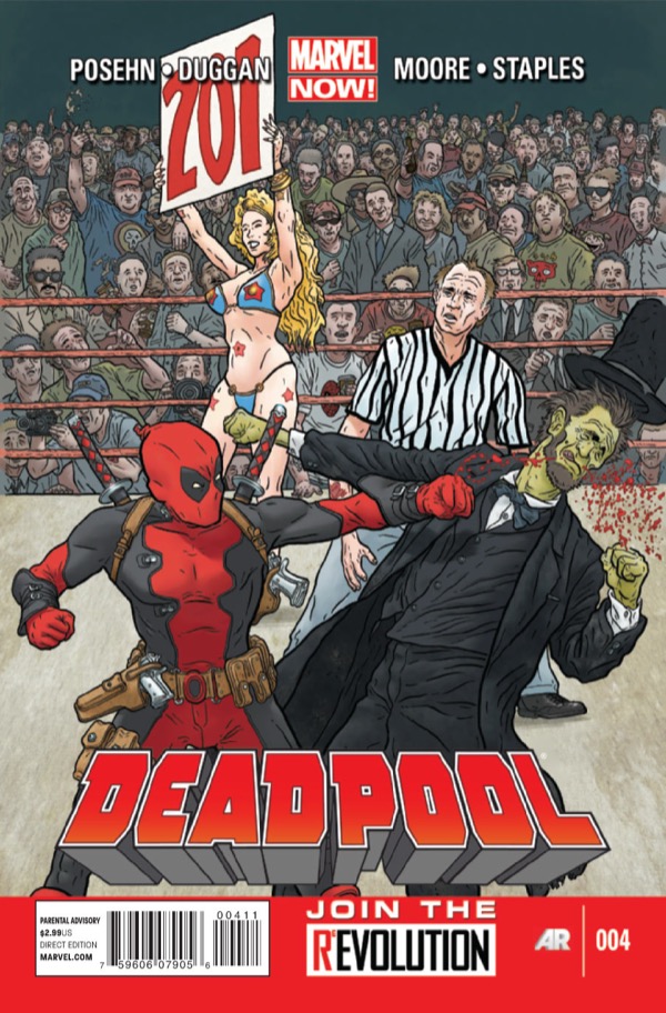 Cover of Deadpool #4