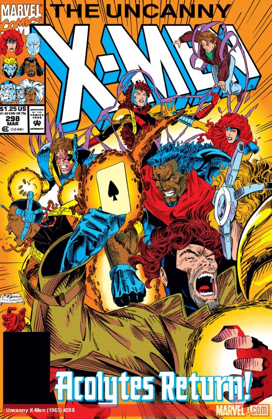 Cover of The Uncanny X-Men #298