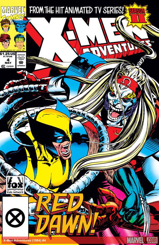 Cover of X-Men Adventures [II] #4
