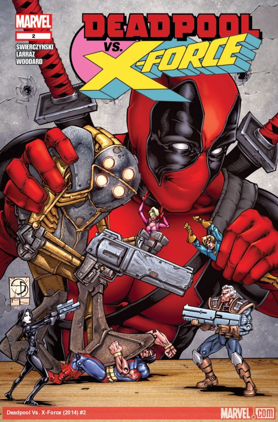 Cover of Deadpool vs. X-Force #2