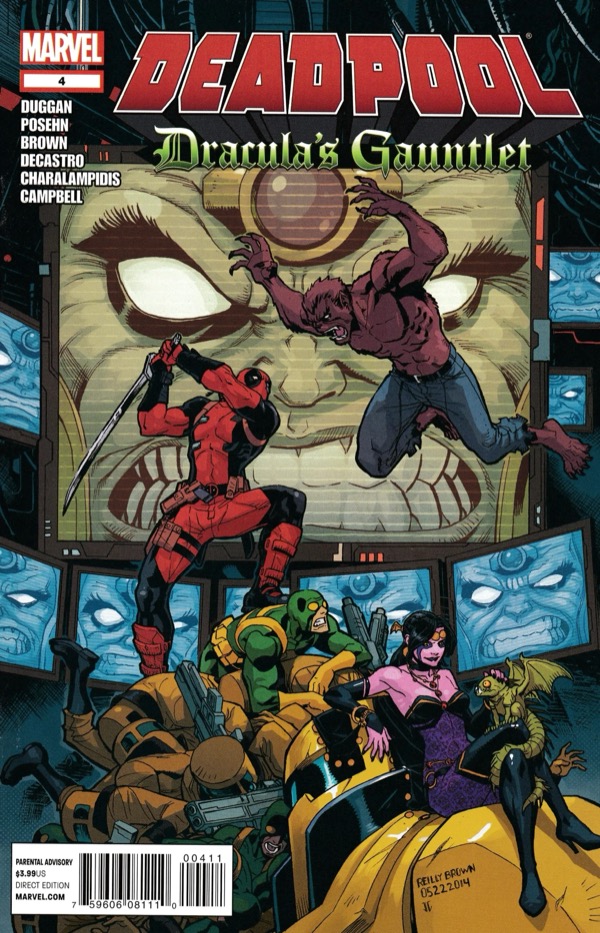 Cover of Deadpool: Dracula's Gauntlet #4