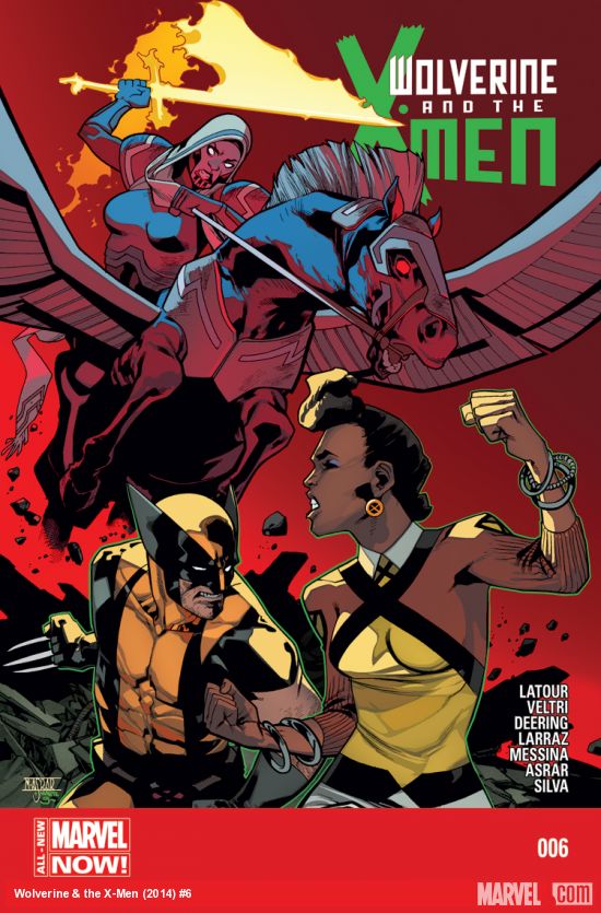 Cover of Wolverine & the X-Men #6
