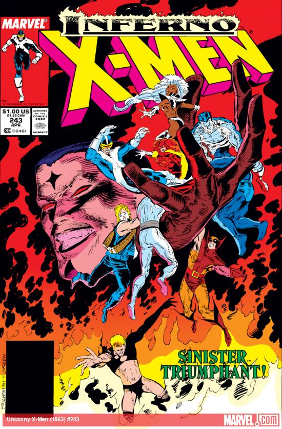 Cover of The Uncanny X-Men #243