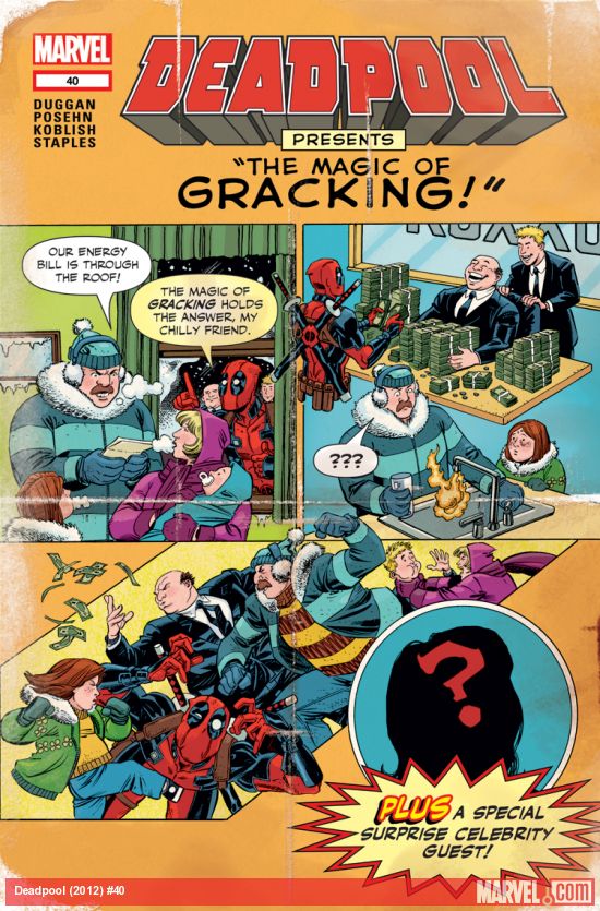 Cover of Deadpool #40