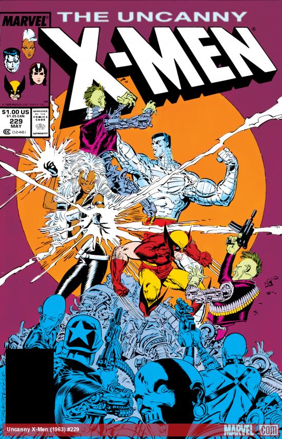 Cover of The Uncanny X-Men #229