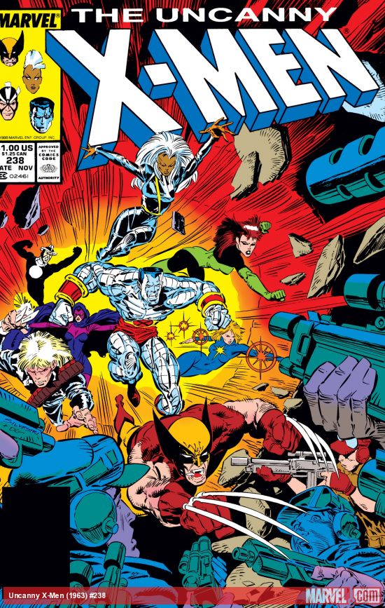 Cover of The Uncanny X-Men #238