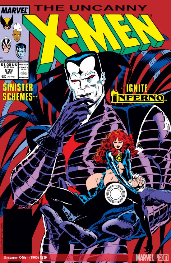 Cover of The Uncanny X-Men #239
