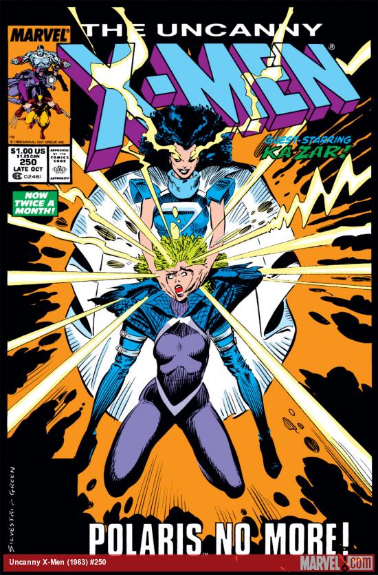 Cover of The Uncanny X-Men #250