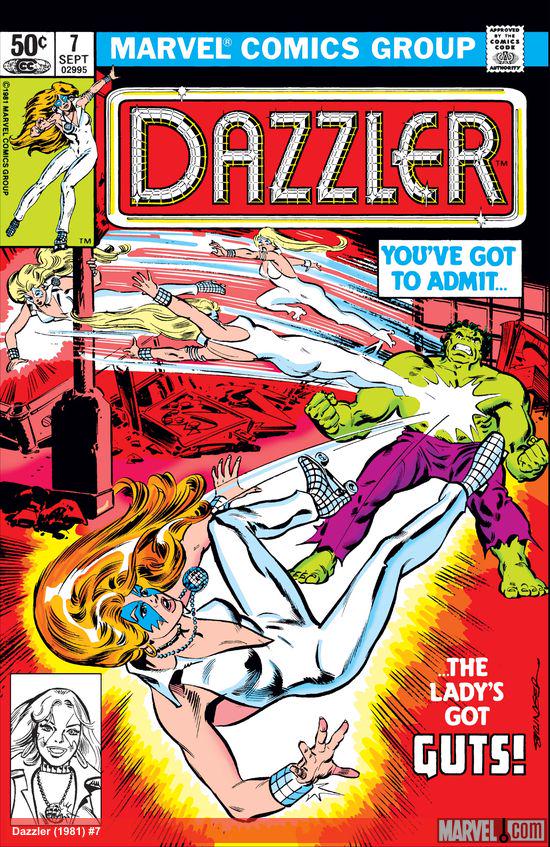 Cover of Dazzler #7