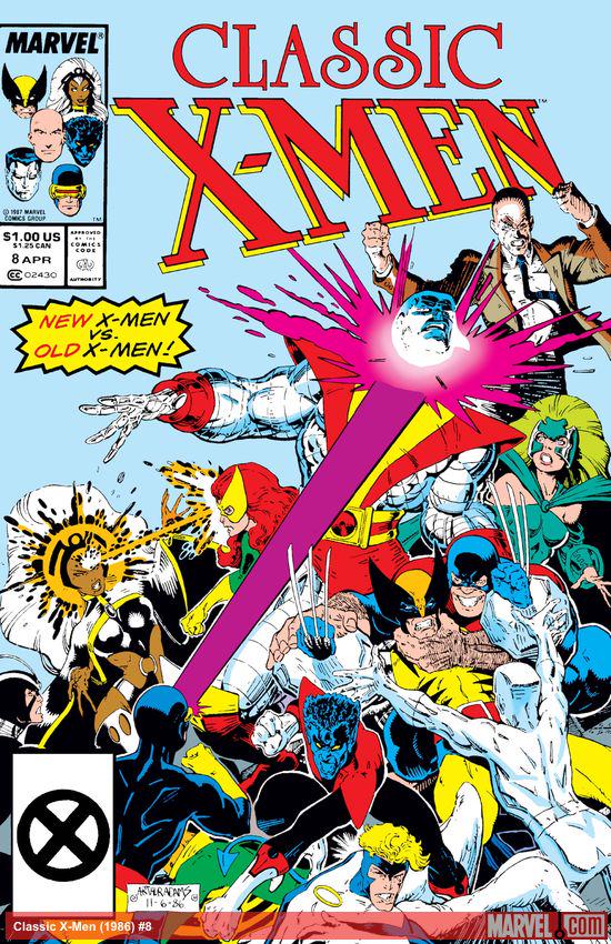 Cover of Classic X-Men #8