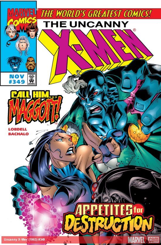 Cover of The Uncanny X-Men #349