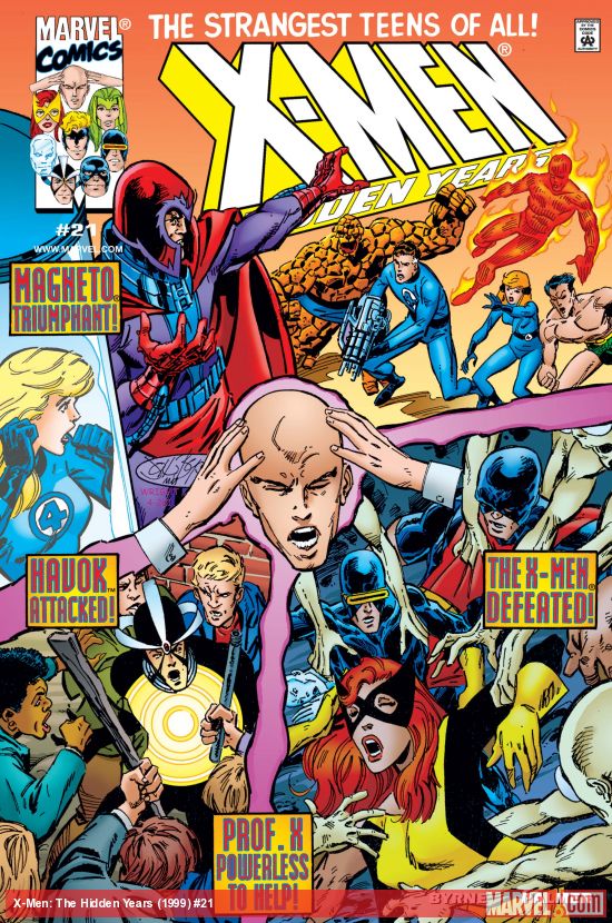 Cover of X-Men The Hidden Years #21
