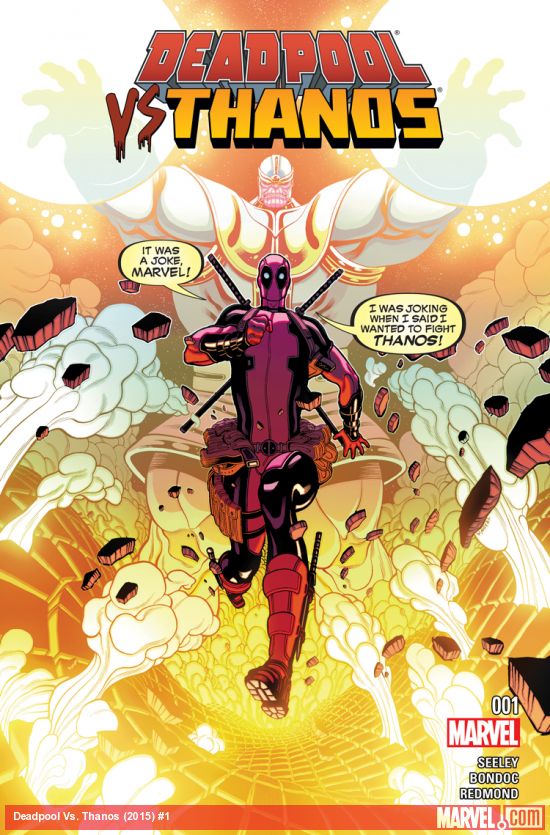 Cover of Deadpool vs Thanos #1
