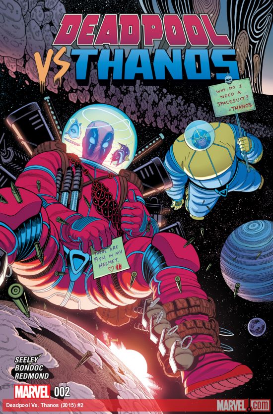 Cover of Deadpool vs Thanos #2
