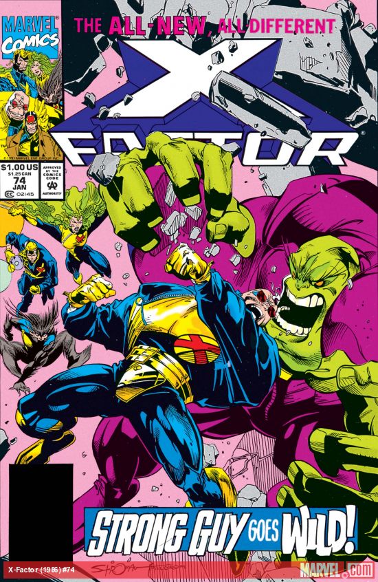 Cover of X-Factor #74