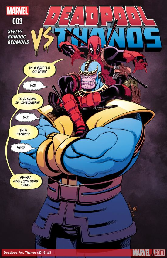 Cover of Deadpool vs Thanos #3
