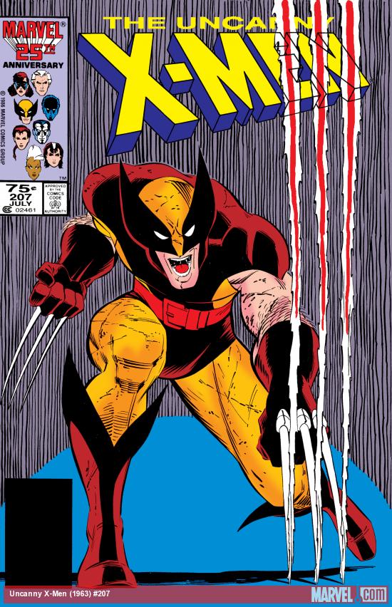 Cover of The Uncanny X-Men #207
