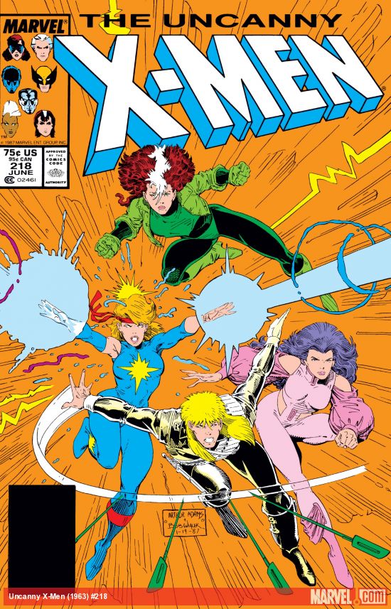 Cover of The Uncanny X-Men #218